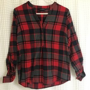 The Limited Plaid shirt